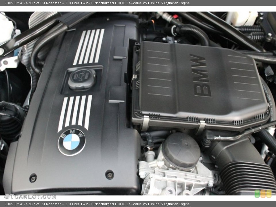 3.0 Liter Twin-Turbocharged DOHC 24-Valve VVT Inline 6 Cylinder Engine for the 2009 BMW Z4 #70931155