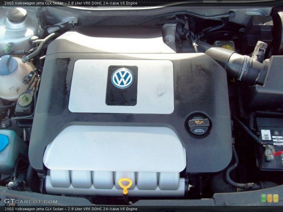2.8 Liter VR6 DOHC 24-Valve V6 Engine for the 2003 Volkswagen Jetta #70933486