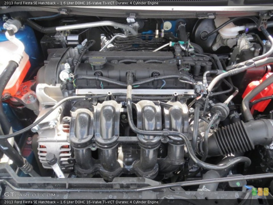 1.6 Liter DOHC 16-Valve Ti-VCT Duratec 4 Cylinder Engine for the 2013 Ford Fiesta #70947997