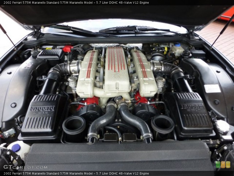 5.7 Liter DOHC 48-Valve V12 Engine for the 2002 Ferrari 575M Maranello #70952929