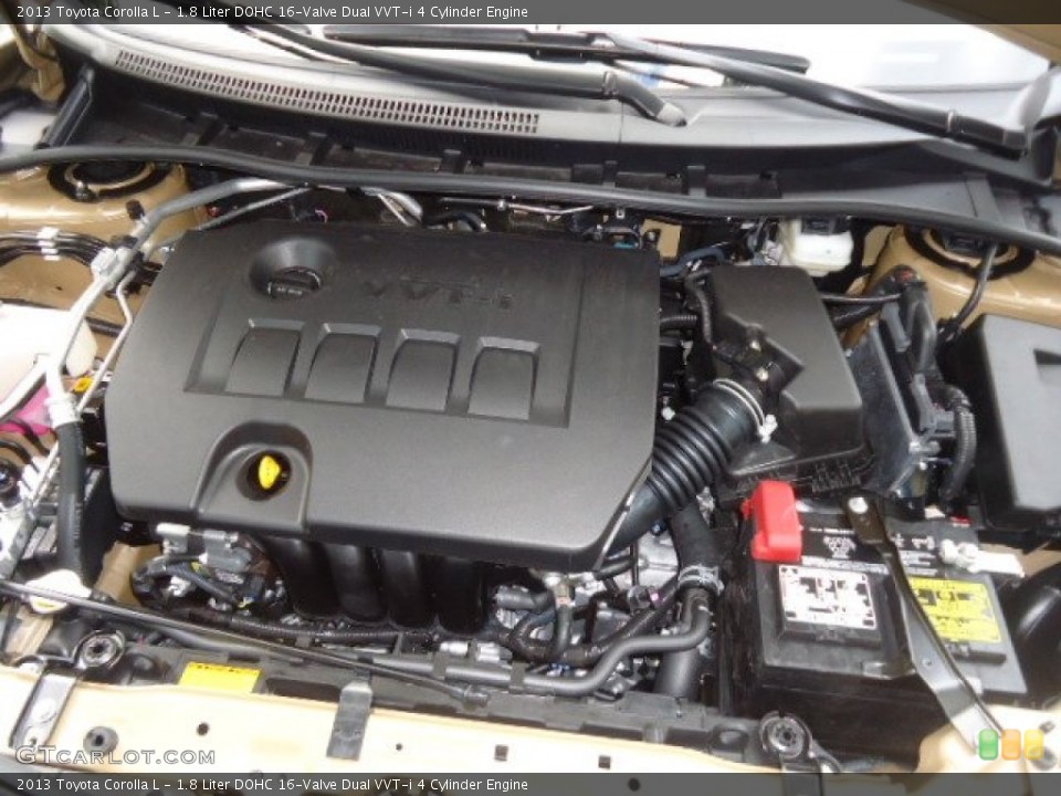 1.8 Liter DOHC 16-Valve Dual VVT-i 4 Cylinder Engine for the 2013 Toyota Corolla #70956436