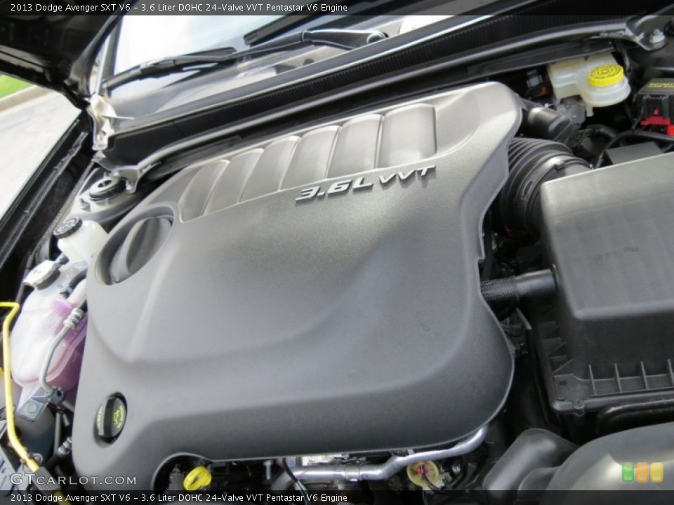 3.6 Liter DOHC 24-Valve VVT Pentastar V6 Engine for the 2013 Dodge Avenger #70959104