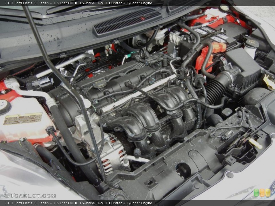1.6 Liter DOHC 16-Valve Ti-VCT Duratec 4 Cylinder Engine for the 2013 Ford Fiesta #70967716