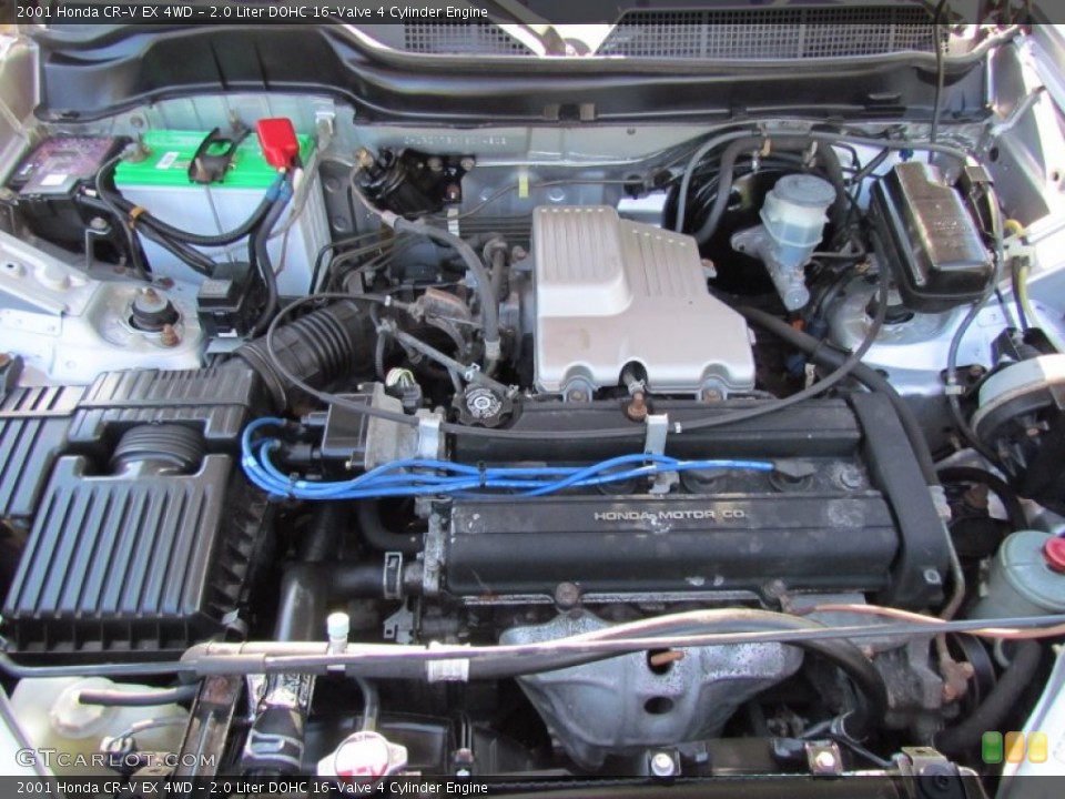 2.0 Liter DOHC 16-Valve 4 Cylinder Engine for the 2001 Honda CR-V #71014067
