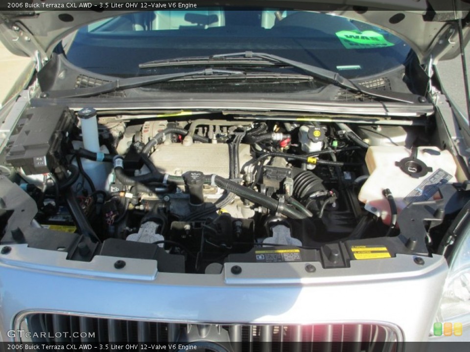 3.5 Liter OHV 12-Valve V6 Engine for the 2006 Buick Terraza #71021612