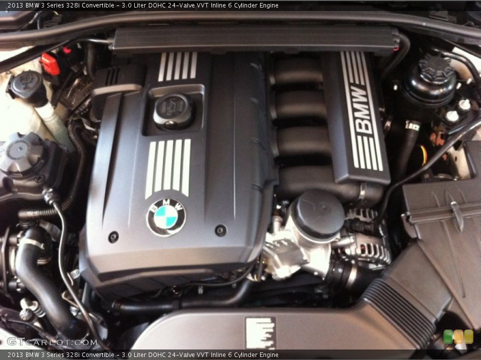 3.0 Liter DOHC 24-Valve VVT Inline 6 Cylinder Engine for the 2013 BMW 3 Series #71032271