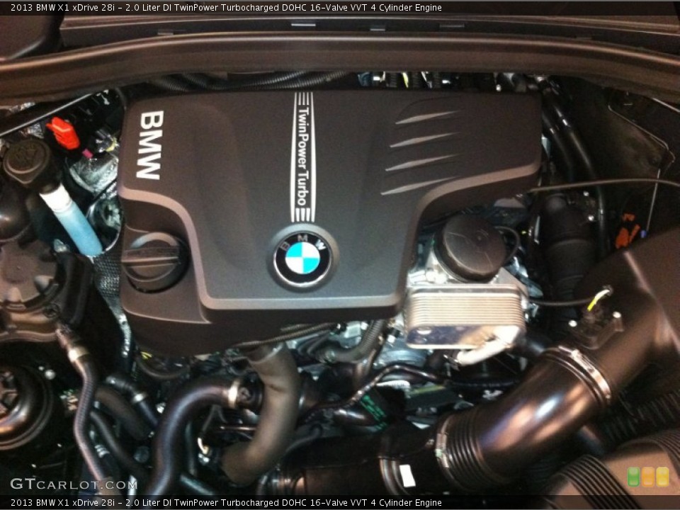 2.0 Liter DI TwinPower Turbocharged DOHC 16-Valve VVT 4 Cylinder Engine for the 2013 BMW X1 #71032559