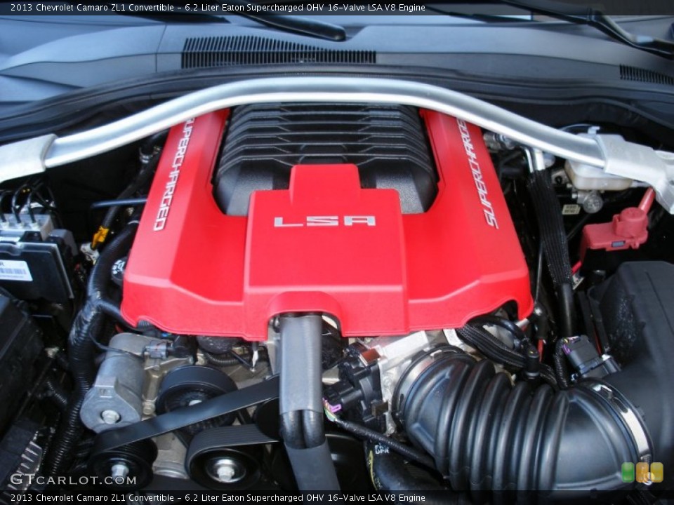 6.2 Liter Eaton Supercharged OHV 16-Valve LSA V8 Engine for the 2013 Chevrolet Camaro #71034257