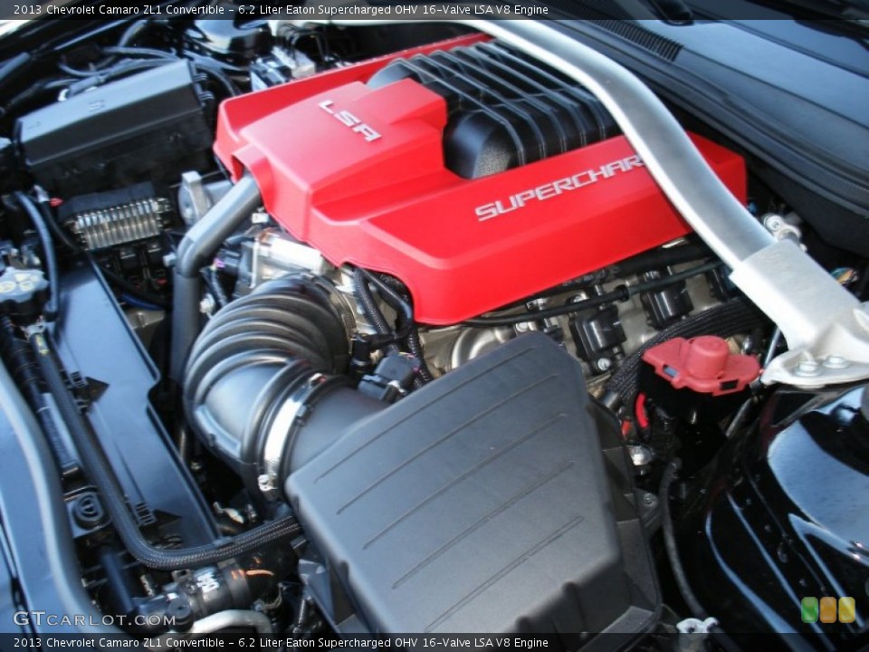 6.2 Liter Eaton Supercharged OHV 16-Valve LSA V8 Engine for the 2013 Chevrolet Camaro #71034269