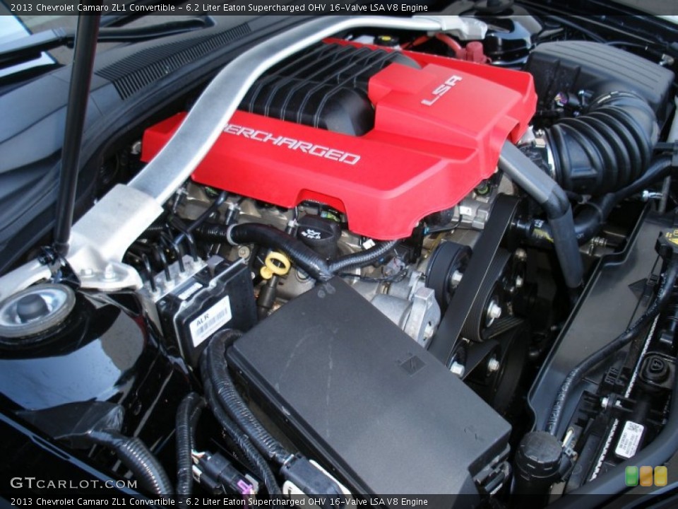 6.2 Liter Eaton Supercharged OHV 16-Valve LSA V8 Engine for the 2013 Chevrolet Camaro #71034278