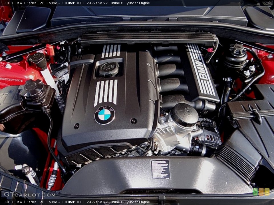 3.0 liter DOHC 24-Valve VVT Inline 6 Cylinder Engine for the 2013 BMW 1 Series #71035388