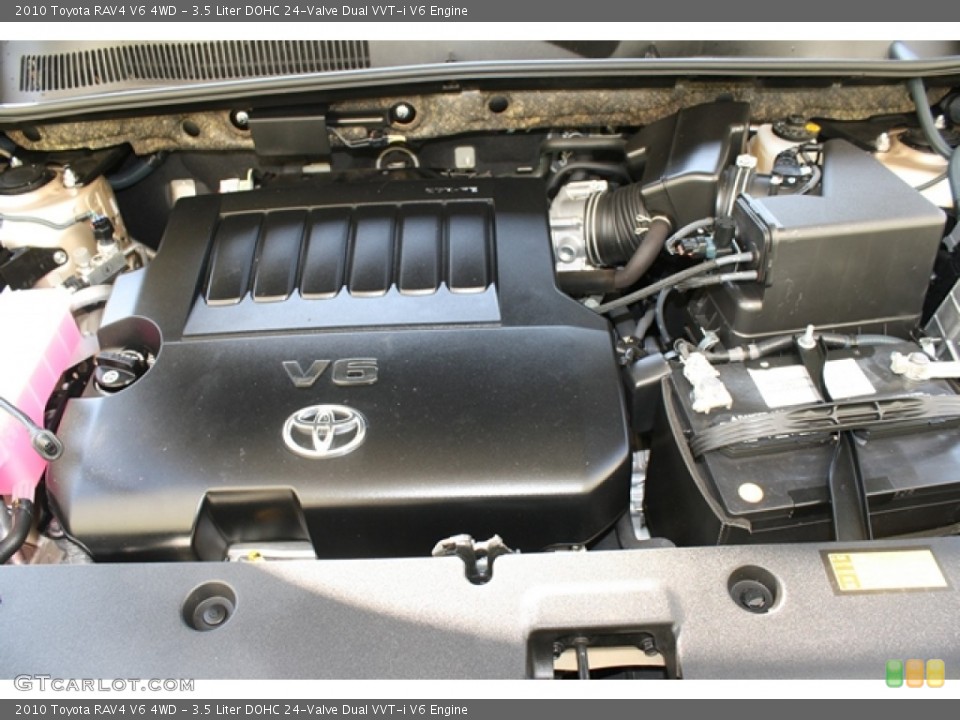 3.5 Liter DOHC 24-Valve Dual VVT-i V6 Engine for the 2010 Toyota RAV4 #71049800 | GTCarLot.com 2010 Toyota Rav4 Engine 3.5 L V6