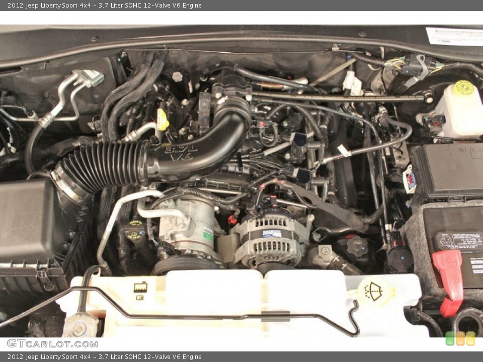 3.7 Liter SOHC 12-Valve V6 Engine for the 2012 Jeep Liberty #71060414