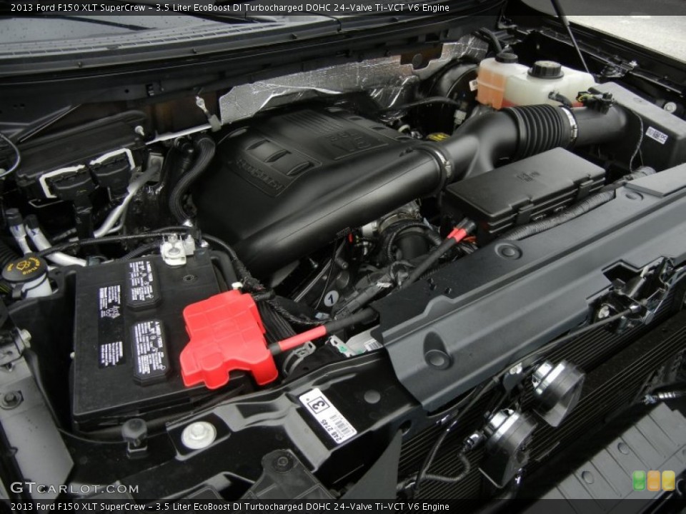 3.5 Liter EcoBoost DI Turbocharged DOHC 24-Valve Ti-VCT V6 Engine for the 2013 Ford F150 #71079181