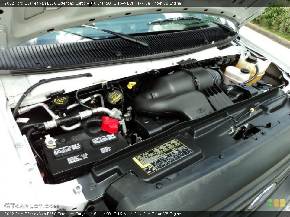 4.6 Liter SOHC 16-Valve Flex-Fuel Triton V8 Engine for the 2012 Ford E Series Van #71079577