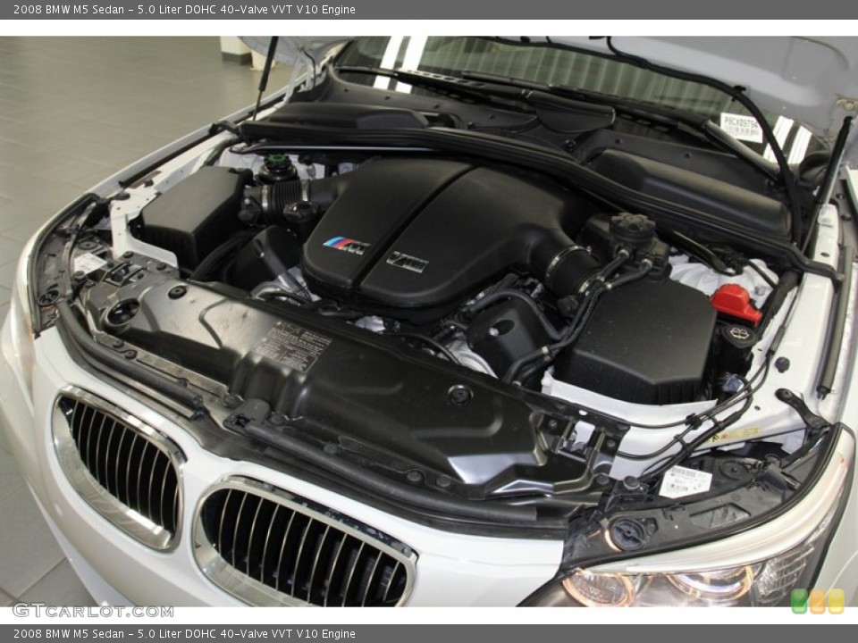 5.0 Liter DOHC 40-Valve VVT V10 Engine for the 2008 BMW M5 #71080210