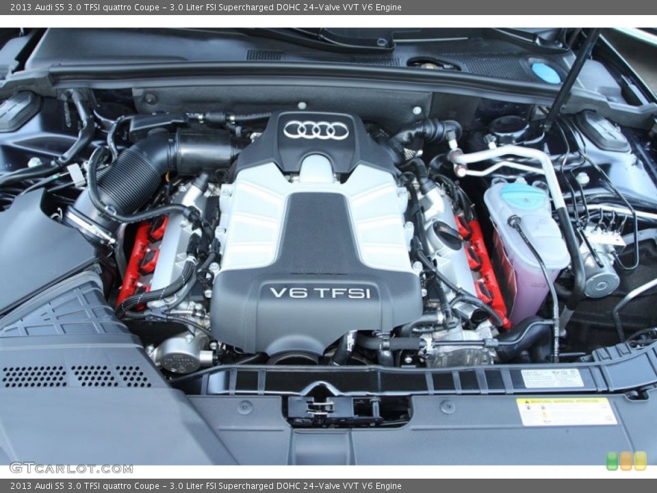 3.0 Liter FSI Supercharged DOHC 24-Valve VVT V6 Engine for the 2013 Audi S5 #71083015