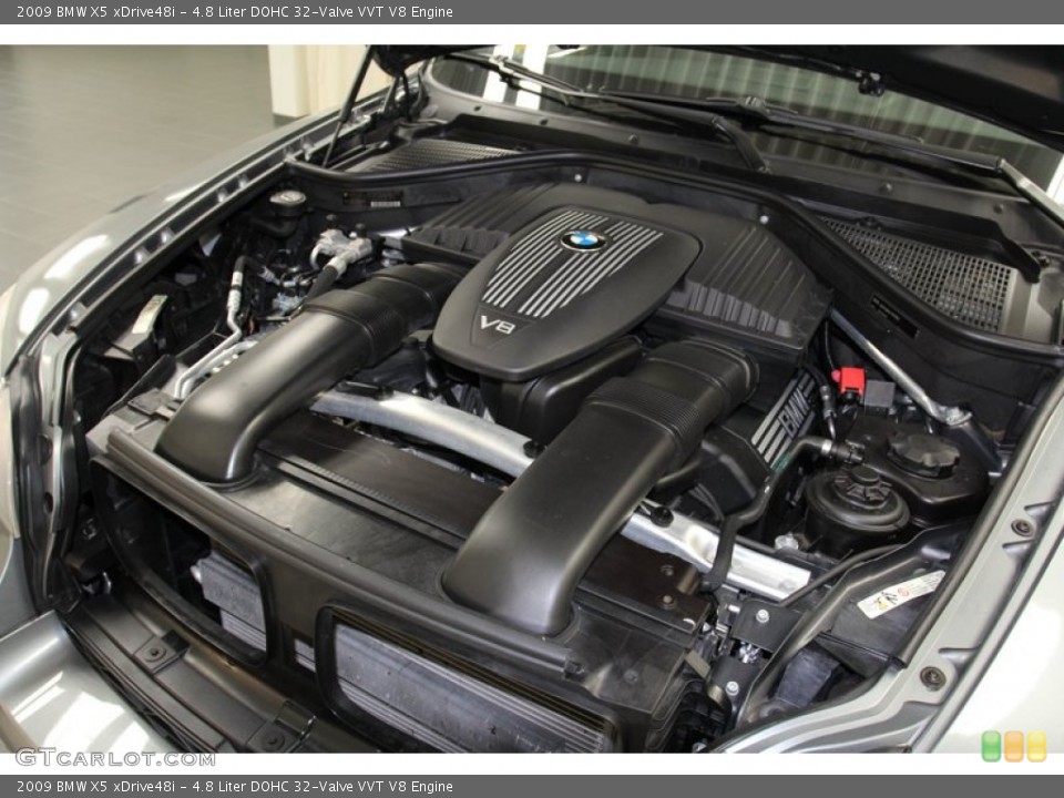 4.8 Liter DOHC 32-Valve VVT V8 Engine for the 2009 BMW X5 #71084842