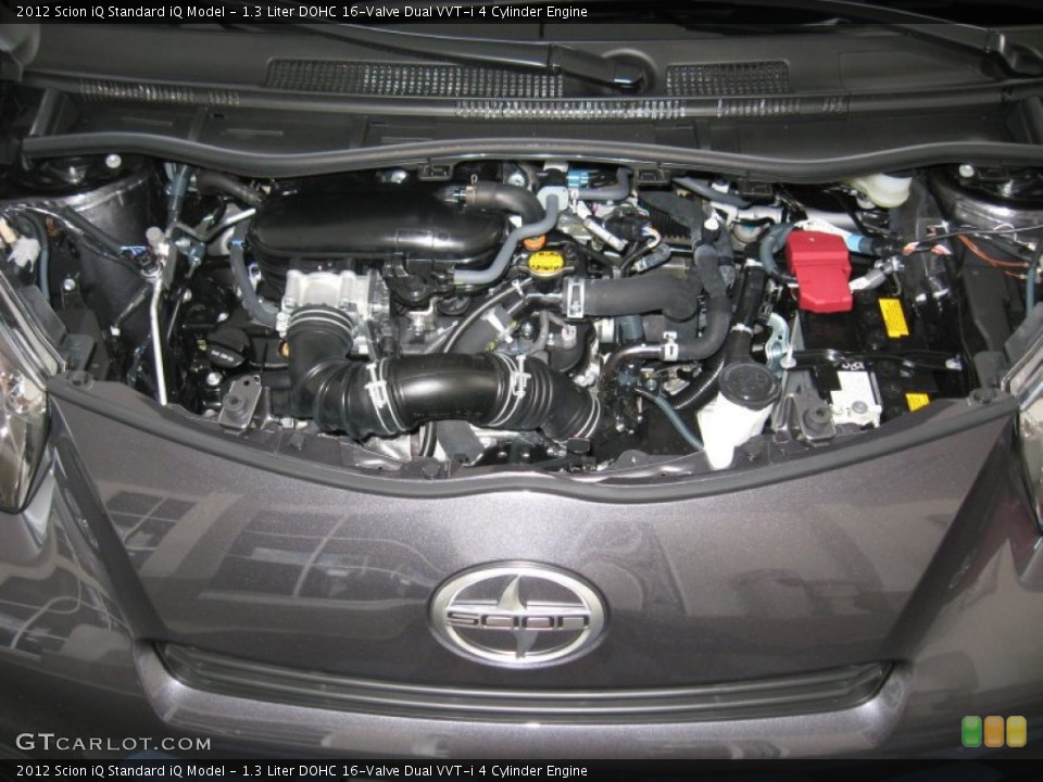 1.3 Liter DOHC 16-Valve Dual VVT-i 4 Cylinder Engine for the 2012 Scion iQ #71086102