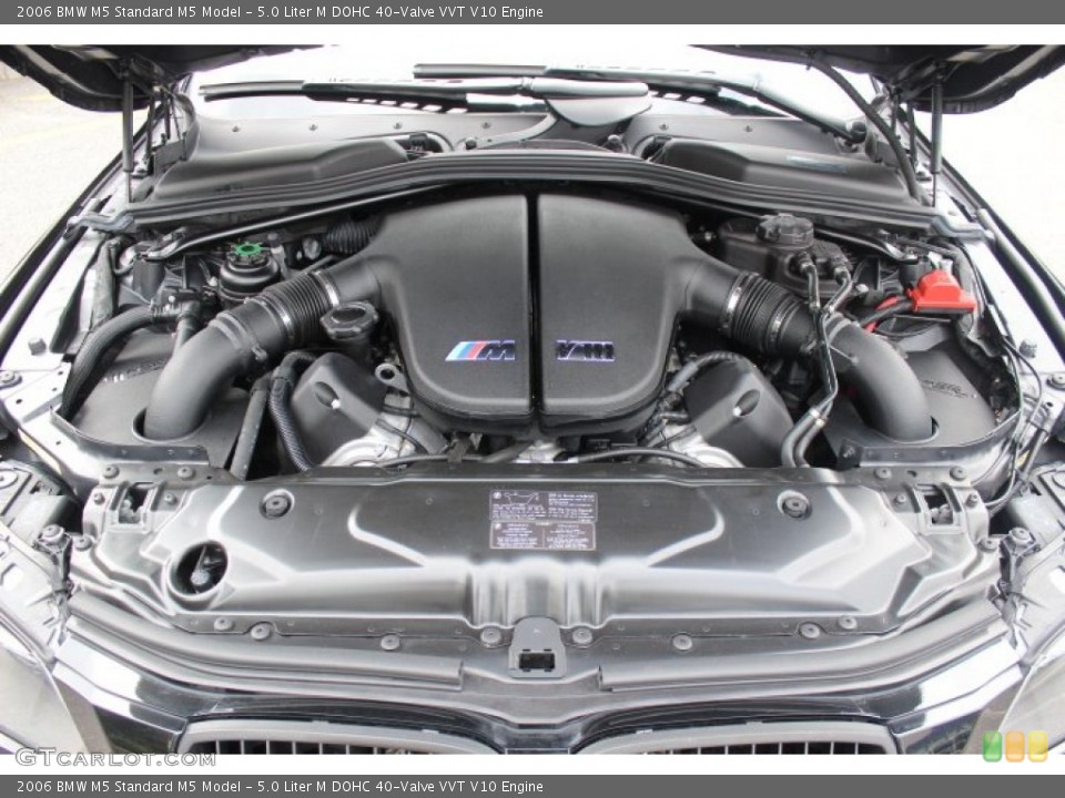 5.0 Liter M DOHC 40-Valve VVT V10 Engine for the 2006 BMW M5 #71093230