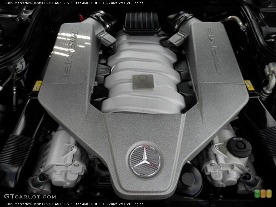 6.2 Liter AMG DOHC 32-Valve VVT V8 Engine for the 2009 Mercedes-Benz CLS #71096293