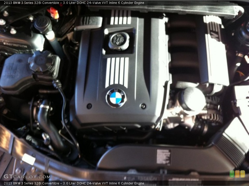 3.0 Liter DOHC 24-Valve VVT Inline 6 Cylinder Engine for the 2013 BMW 3 Series #71096371