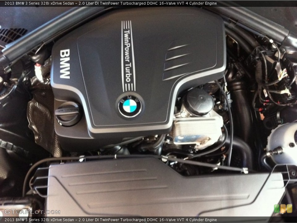 2.0 Liter DI TwinPower Turbocharged DOHC 16-Valve VVT 4 Cylinder Engine for the 2013 BMW 3 Series #71096854