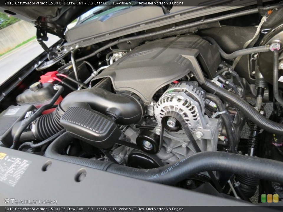 5.3 Liter OHV 16-Valve VVT Flex-Fuel Vortec V8 Engine for the 2013 Chevrolet Silverado 1500 #71108916