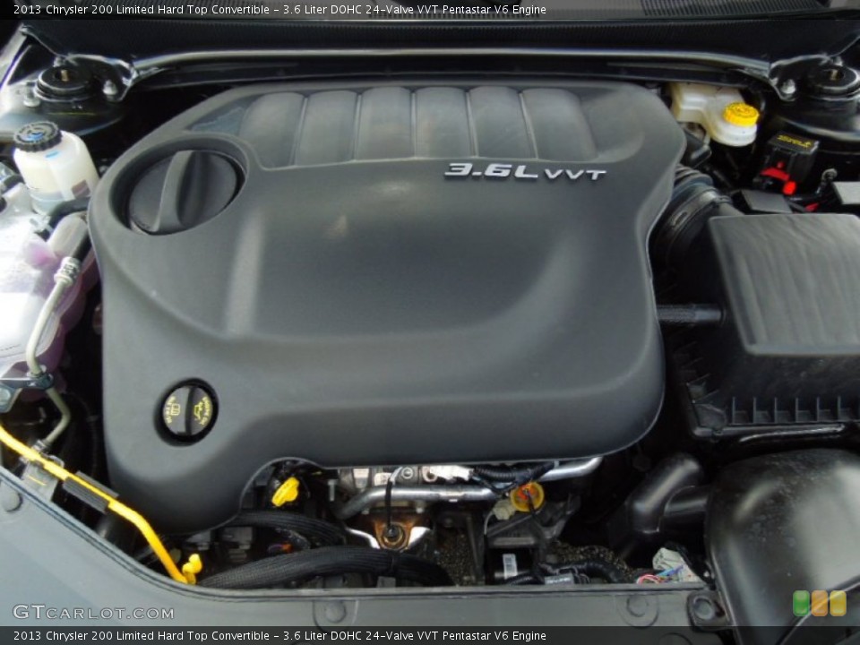 3.6 Liter DOHC 24-Valve VVT Pentastar V6 Engine for the 2013 Chrysler 200 #71113685