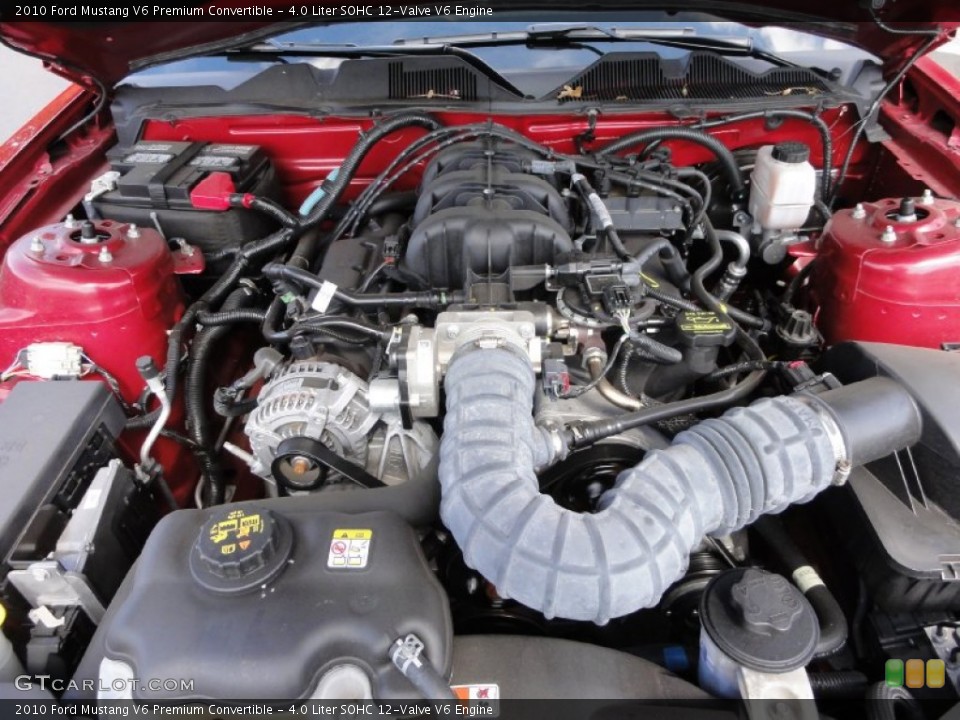 4.0 Liter SOHC 12-Valve V6 Engine for the 2010 Ford Mustang #71118515