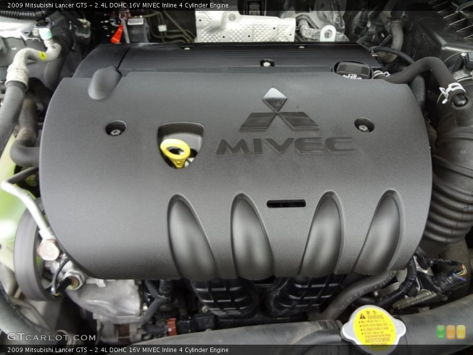 2.4L DOHC 16V MIVEC Inline 4 Cylinder Engine for the 2009 Mitsubishi Lancer #71118758