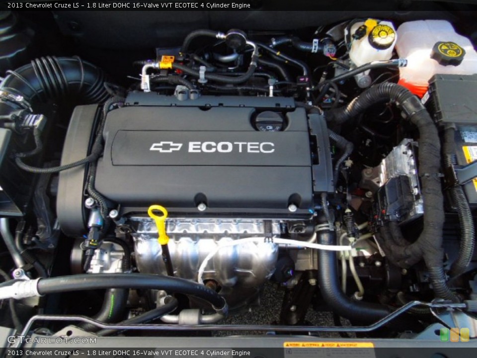 1.8 Liter DOHC 16-Valve VVT ECOTEC 4 Cylinder Engine for the 2013 Chevrolet Cruze #71122406