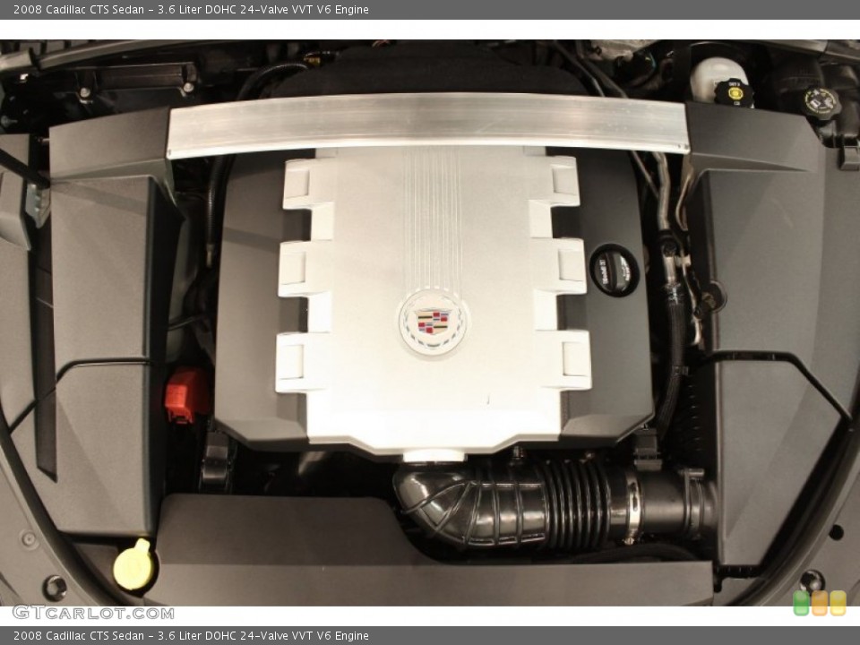 3.6 Liter DOHC 24-Valve VVT V6 Engine for the 2008 Cadillac CTS #71123783