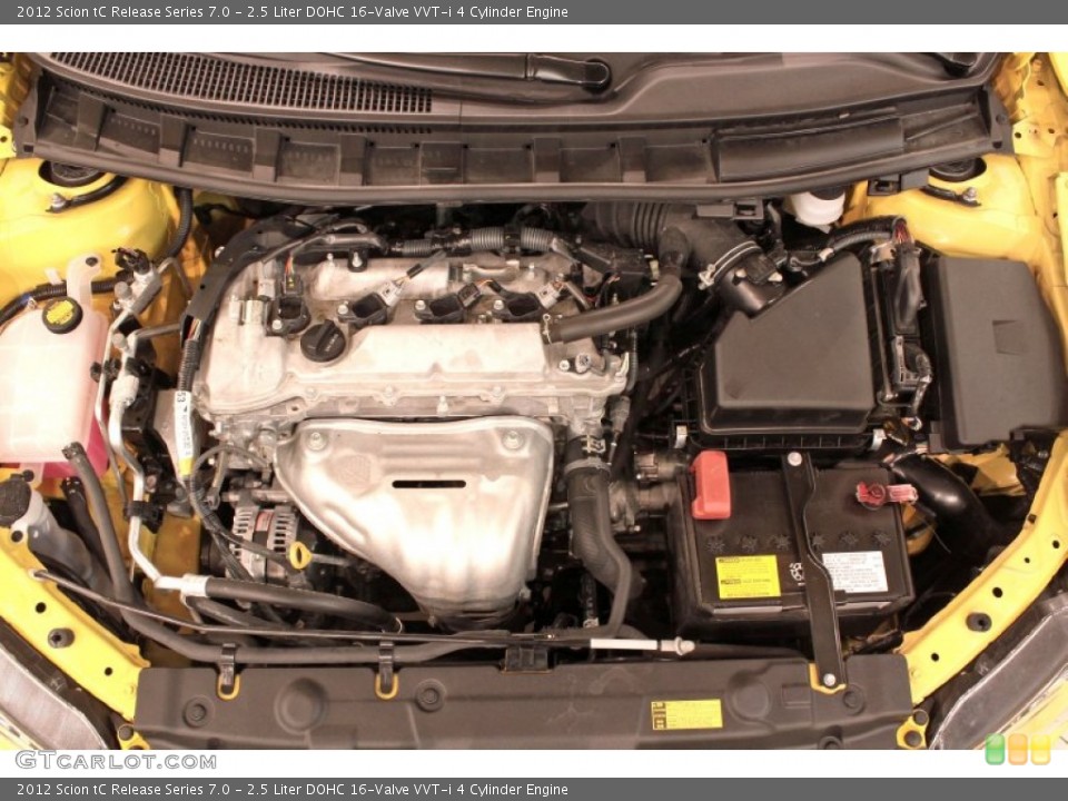 2.5 Liter DOHC 16-Valve VVT-i 4 Cylinder Engine for the 2012 Scion tC #71128247
