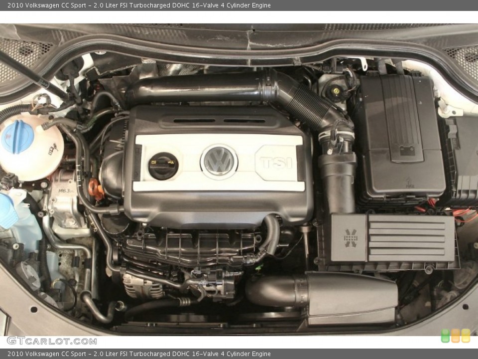 2.0 Liter FSI Turbocharged DOHC 16-Valve 4 Cylinder Engine for the 2010 Volkswagen CC #71128943