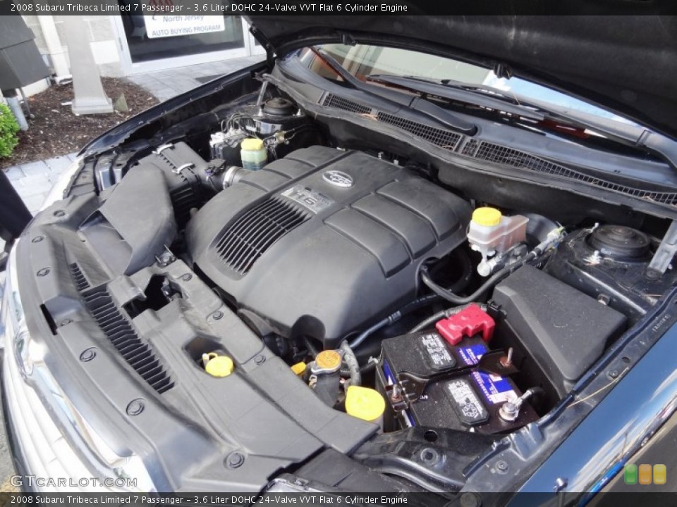 3.6 Liter DOHC 24-Valve VVT Flat 6 Cylinder Engine for the 2008 Subaru Tribeca #71136366