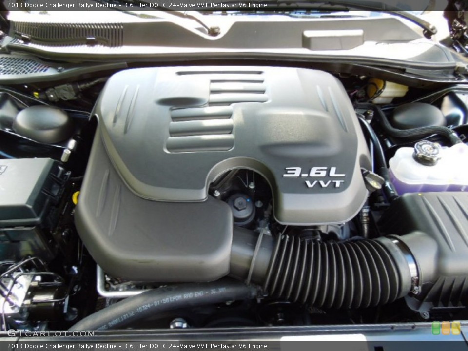 3.6 Liter DOHC 24-Valve VVT Pentastar V6 Engine for the 2013 Dodge Challenger #71144445