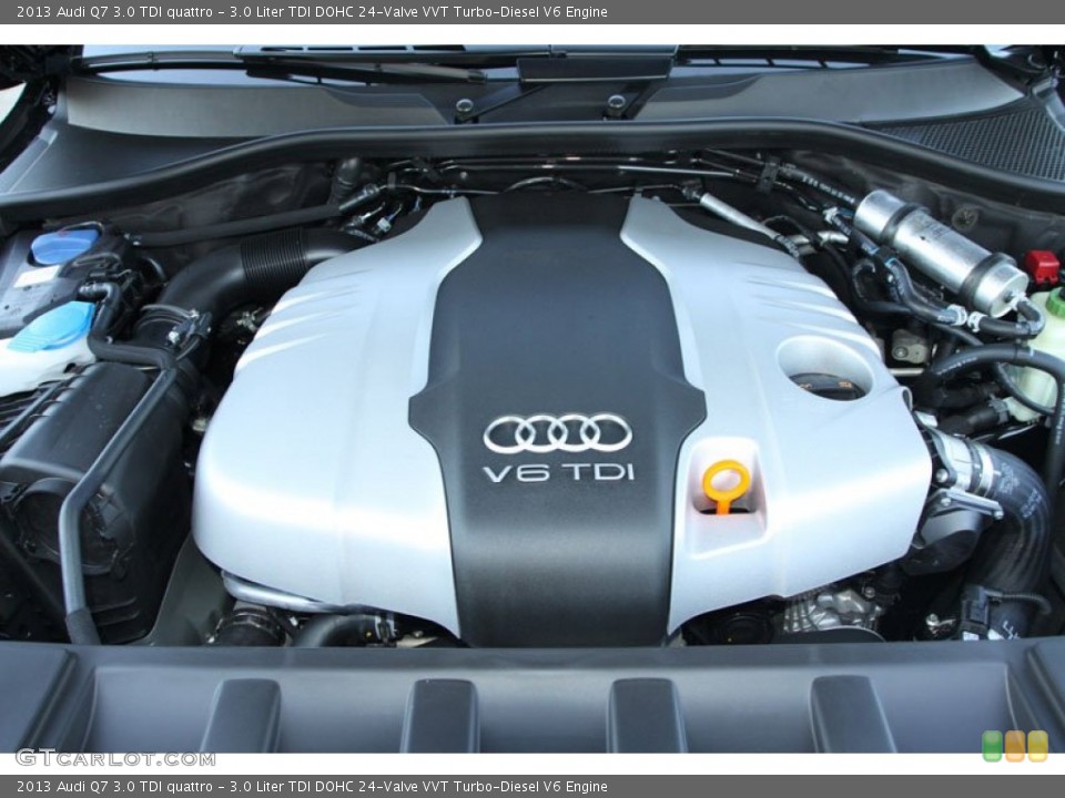 3.0 Liter TDI DOHC 24-Valve VVT Turbo-Diesel V6 Engine for the 2013 Audi Q7 #71144874