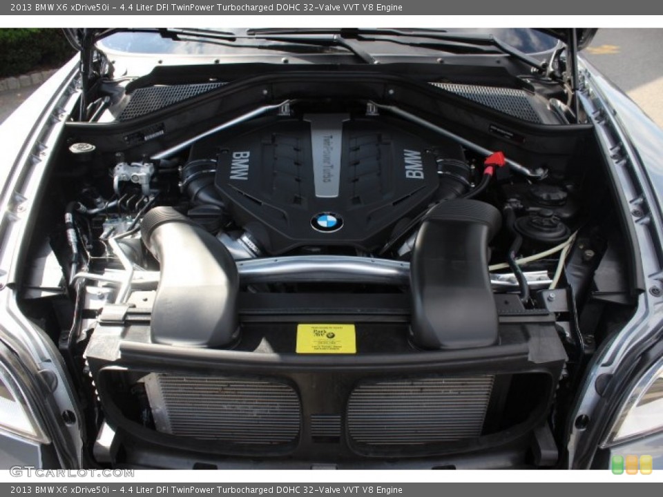 4.4 Liter DFI TwinPower Turbocharged DOHC 32-Valve VVT V8 Engine for the 2013 BMW X6 #71152848