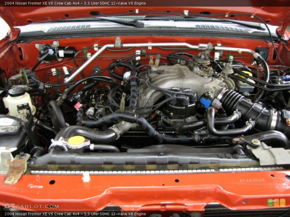 3.3 Liter SOHC 12-Valve V6 Engine for the 2004 Nissan Frontier #71153463