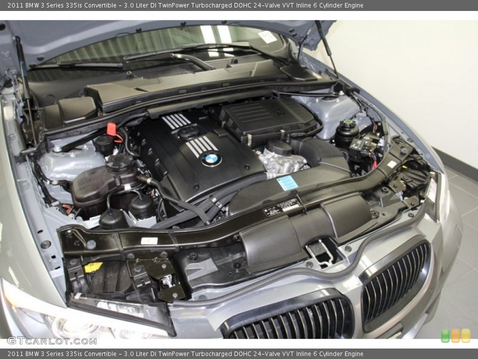 3.0 Liter DI TwinPower Turbocharged DOHC 24-Valve VVT Inline 6 Cylinder Engine for the 2011 BMW 3 Series #71159250