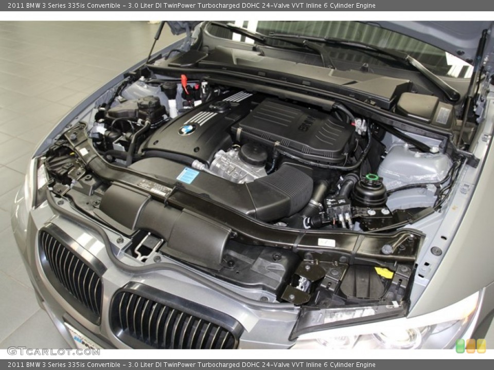 3.0 Liter DI TwinPower Turbocharged DOHC 24-Valve VVT Inline 6 Cylinder Engine for the 2011 BMW 3 Series #71159263
