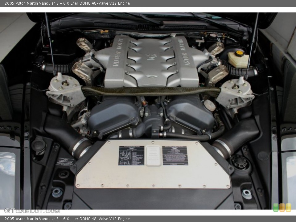 6.0 Liter DOHC 48-Valve V12 Engine for the 2005 Aston Martin Vanquish #71160402