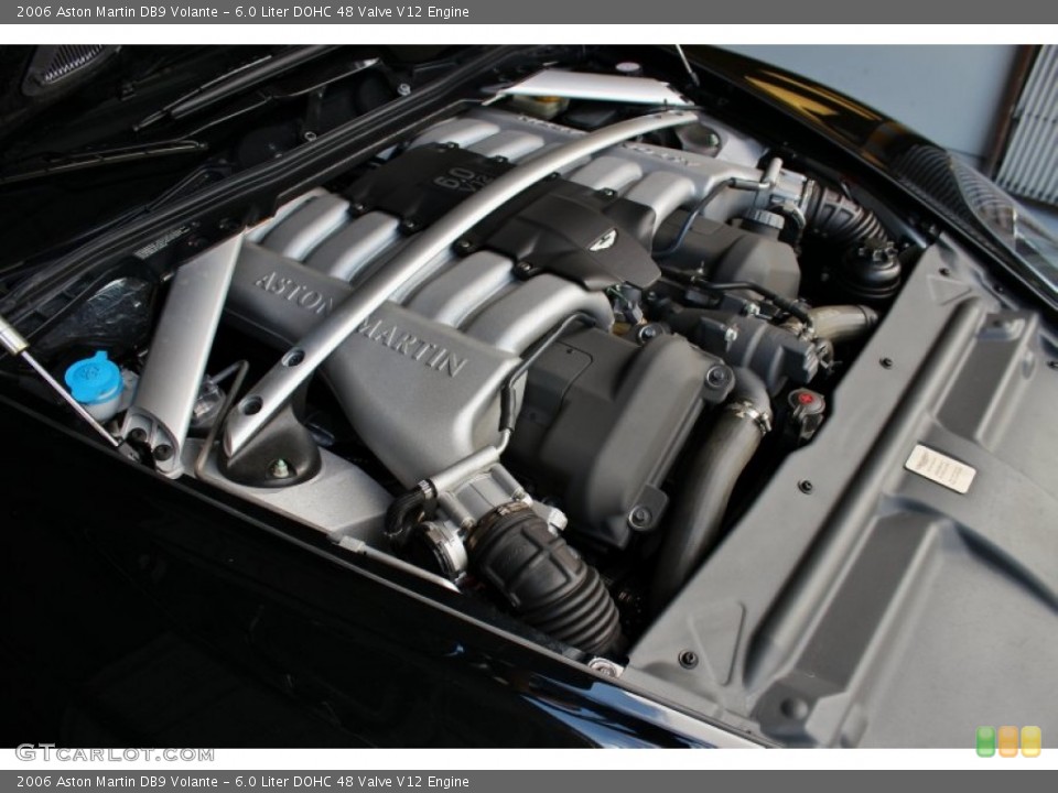 6.0 Liter DOHC 48 Valve V12 Engine for the 2006 Aston Martin DB9 #71160801