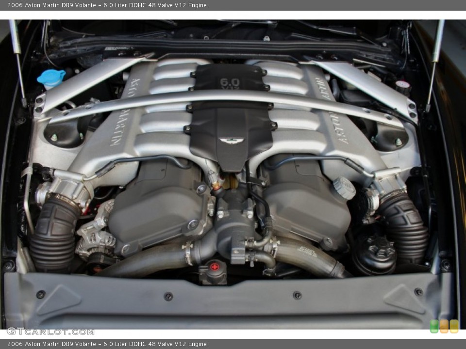 6.0 Liter DOHC 48 Valve V12 Engine for the 2006 Aston Martin DB9 #71160810
