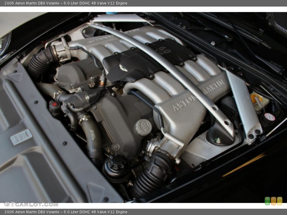 6.0 Liter DOHC 48 Valve V12 Engine for the 2006 Aston Martin DB9 #71160819