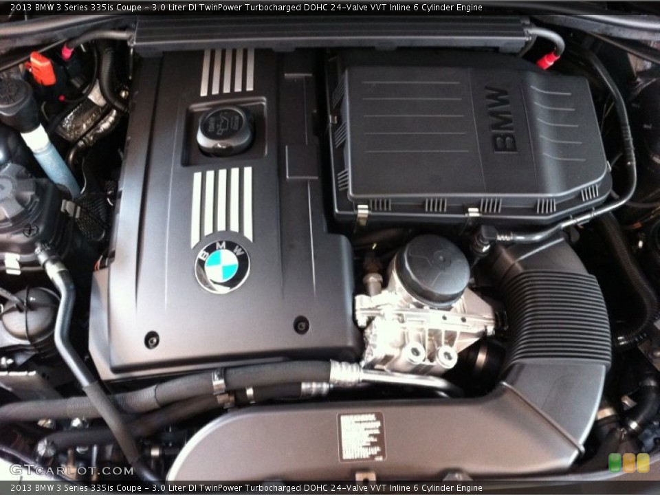 3.0 Liter DI TwinPower Turbocharged DOHC 24-Valve VVT Inline 6 Cylinder Engine for the 2013 BMW 3 Series #71160924