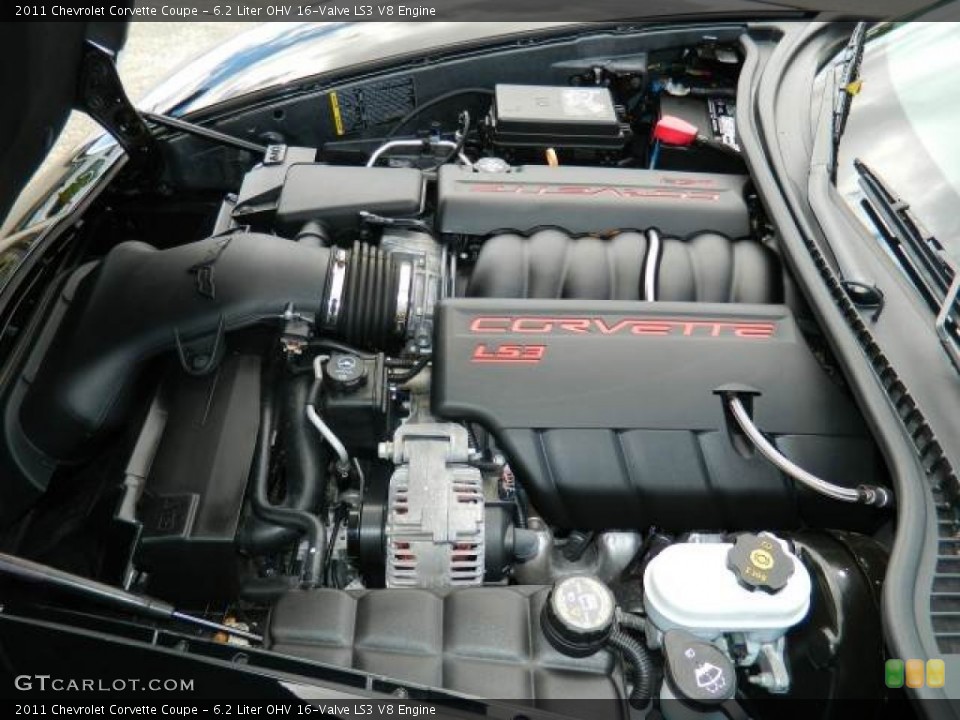 6.2 Liter OHV 16-Valve LS3 V8 Engine for the 2011 Chevrolet Corvette #71161029