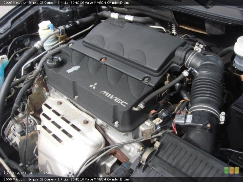 2.4 Liter SOHC 16 Valve MIVEC 4 Cylinder Engine for the 2006 Mitsubishi Eclipse #71170059