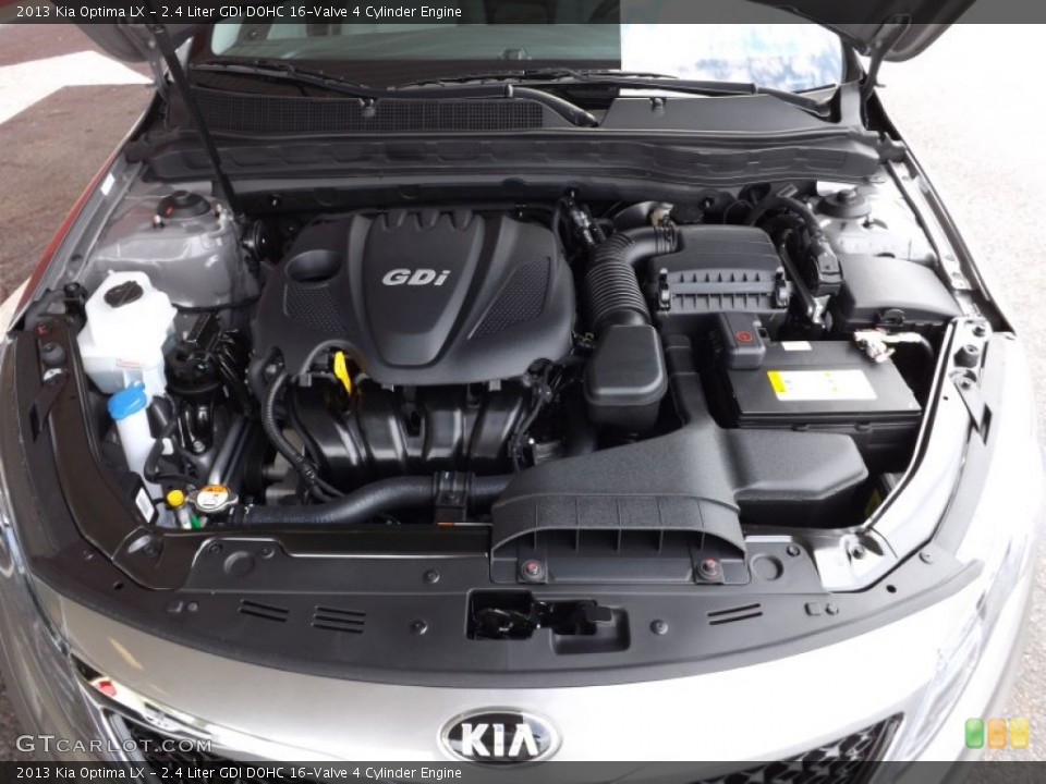  Motor de 2.4 litros GDI DOHC de 16 válvulas y 4 cilindros para el Kia Optima 2013